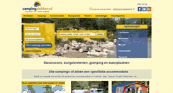 Desktop Screenshot of campingplekken.nl